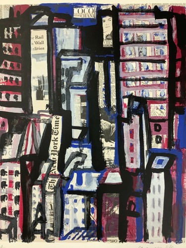 Juan Alcalde. New York, ca 2006. Serigraph on cardboard. Signed and Numbered - Picture 5 of 12