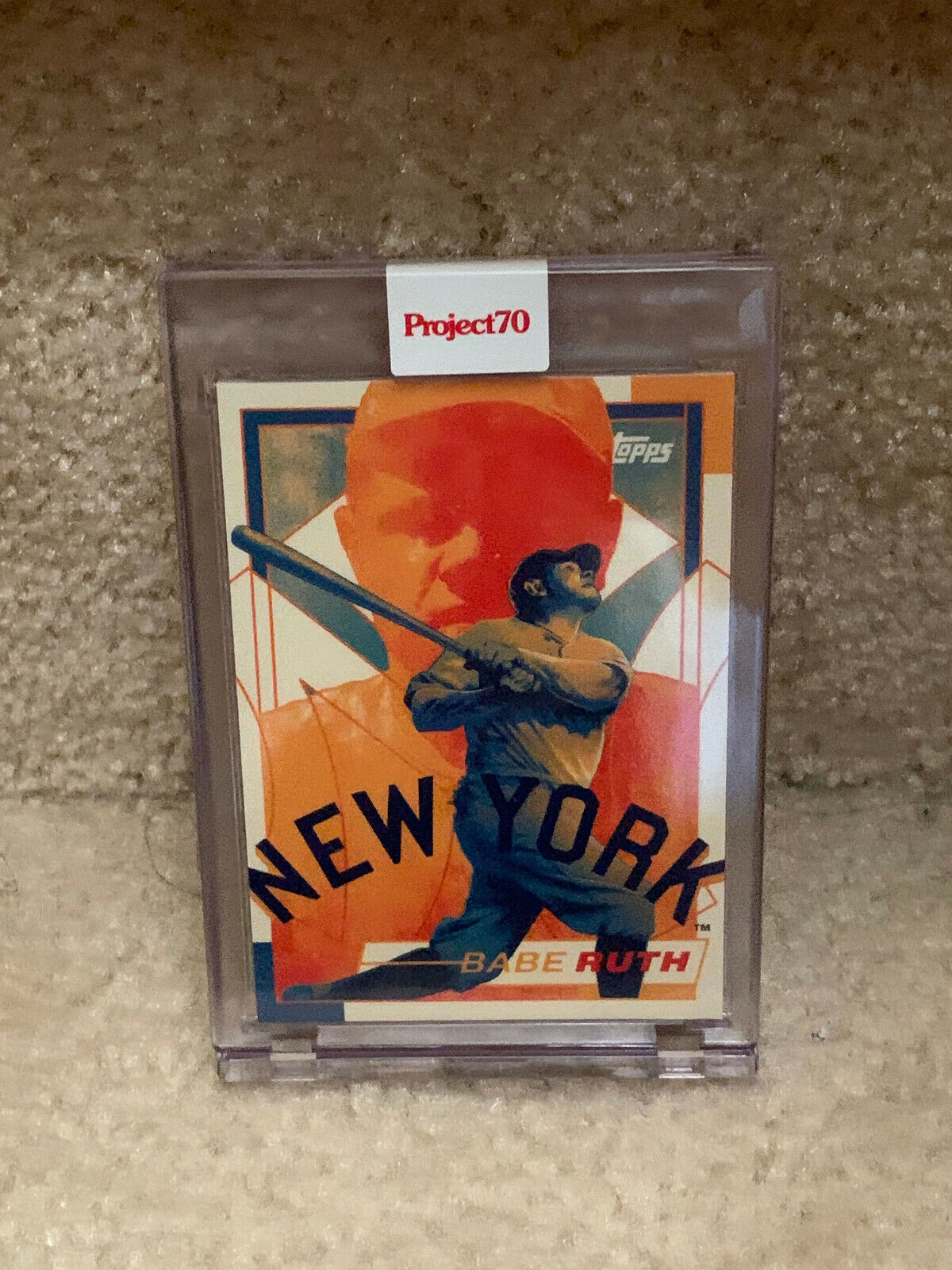Topps Project 70 BABE RUTH #153 By Matt Taylor