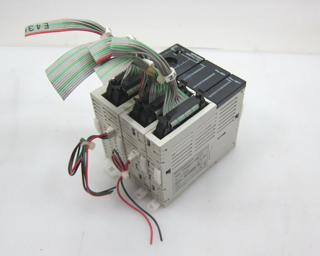 Mitsubishi FX3UC-32MT/D + FX2NC-32EX + FX2NC-16EYT PLC Mitsubishi FX3UC-32MT/D + FX2NC-32EX + FX2NC-16EYT PLC