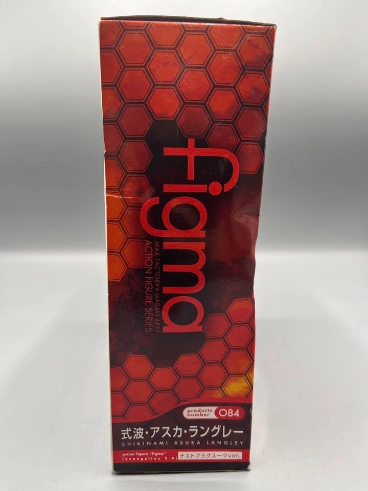 Max Factory Evangelion 2.0 Figma Asuka Langley Test Plug Suit ver.084 used - Image 2 of 4