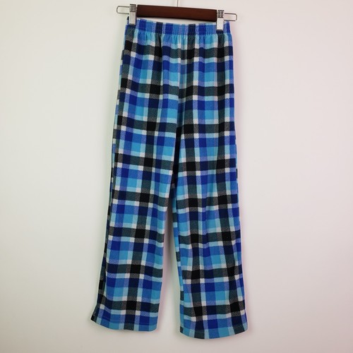 Wonder Nation Boys Size M 8 Plaid Polar Bear Cozy PJ Pajama Pants Lot of 2 - Picture 2 of 7