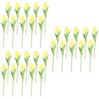  30 PCs Haushalt dekorative Kunsttulpenblumen Langlebige Blumendekoration