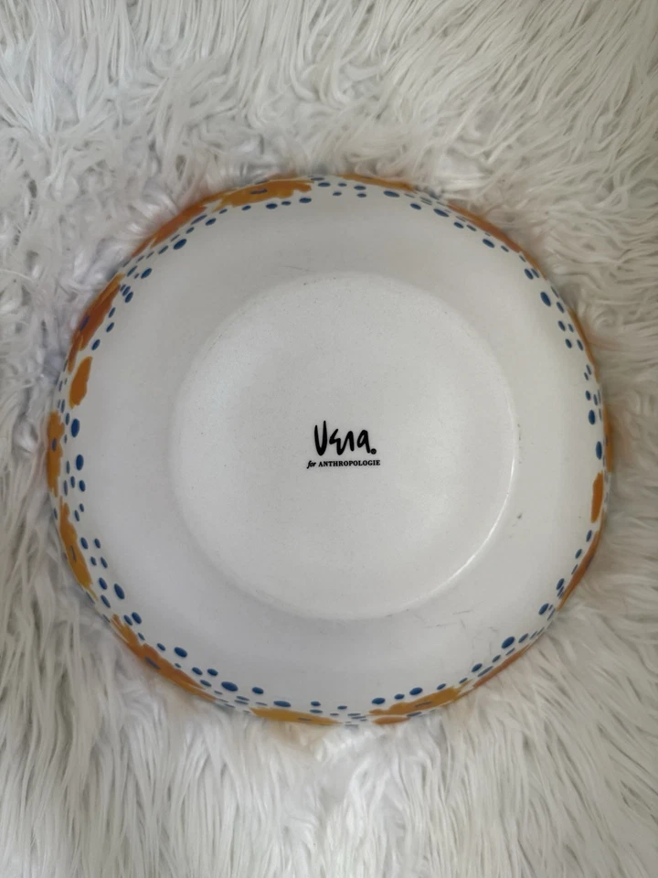 Бамбуковая сервировочная чаша Vera for Anthropologie Poppies 12 дюймов - Изображение 3 из 4