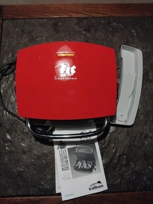 Unbenutzter salton fit for fun* George Foreman* Kontaktgrill. 