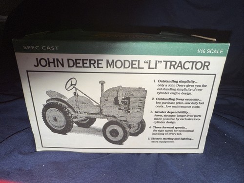 Spec Cast 1/16 1941-1946 John Deere Model LI Tractor - Liberty Classics - Picture 4 of 6