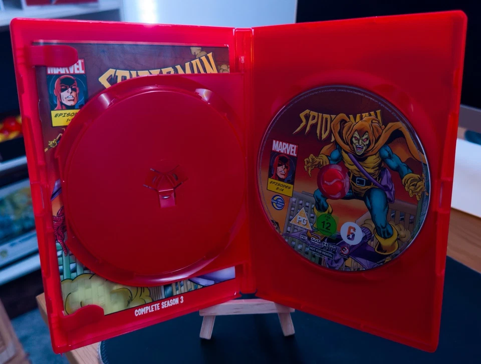 Spider-Man Season 3 1995 1990s New Spider-Man TAS Complete Series 3 UK 2 DVD Set - Image 3 of 4