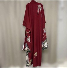 Kimono Furisode Limited Price Red Pre-Pography Coming of Age Ceremony BlackGRetr