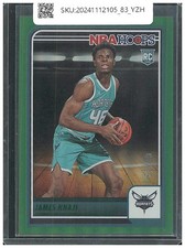 2023 Panini Hoops James Nnaji /99 Base Rookies Green RC #240