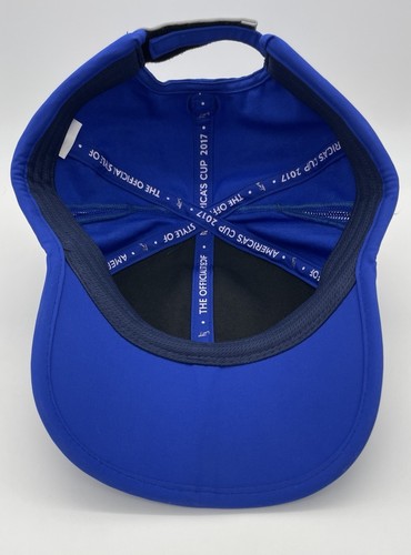 Cappello Berretto Vineyard Vines America’s Cup 2017 Performance Ufficiale Blu Regolabile - Foto 5 di 5
