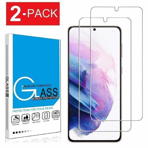 2-Pack For Samsung Galaxy S21 / S21 Plus Tempered Glass Screen Protector - Picture 1 of 6