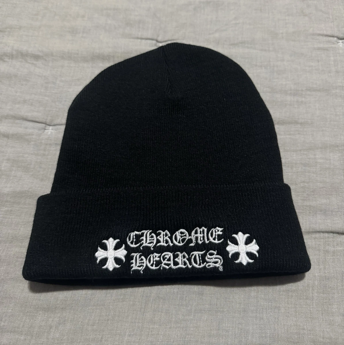 Men's Beanie Chrome Hearts for sale | eBay