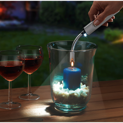 Maximex Accendino LED ad Arco, Accendino Elettrico Senza Gas e Benzina,... - Foto 5 di 5