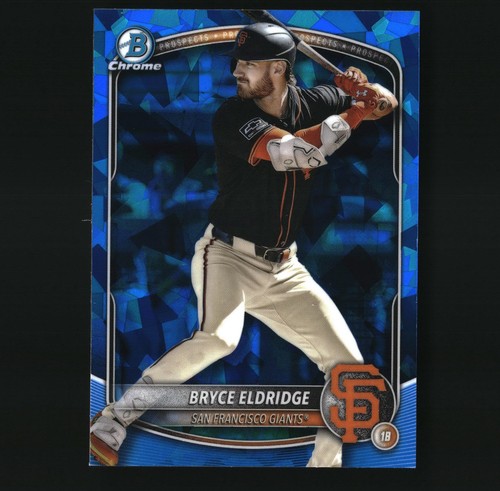 2025 Bowman Chrome Sapphire Bryce Eldridge San Francisco Giants