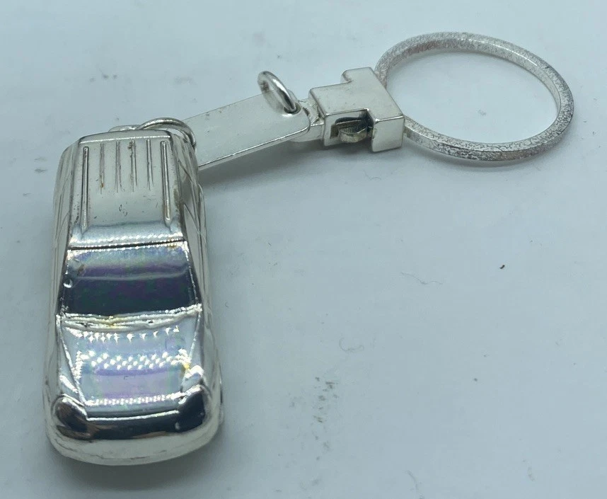 Portachiavi miniatura placcato argento WAPC5000213PLG Porsche Cayenne NOS #3079 - Immagine 4 di 4