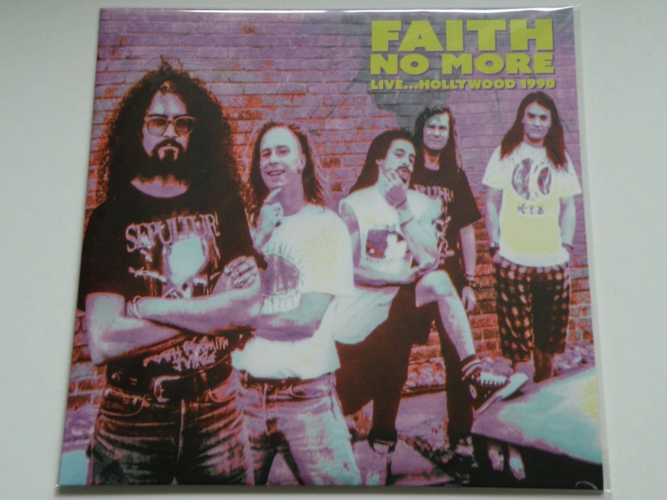 FAITH NO MORE *LIVE... HOLLYWOOD 1990*UK 2023 PRESS 180g 12"LP SEALED MINT VINYL - Image 2 of 4