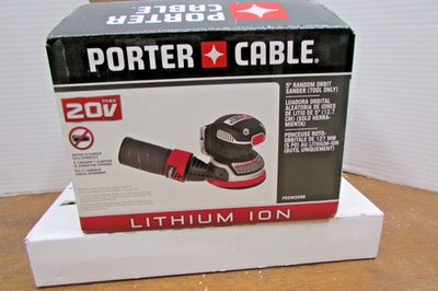 #ad PORTER CABLE 20V MAX Random Orbital Sander 5 Inch PCCW205B Tool Only **BNIB** $52.95