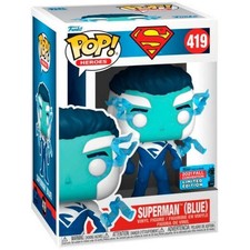 Figura Pop Dc Comics Superman Blue Exclusive