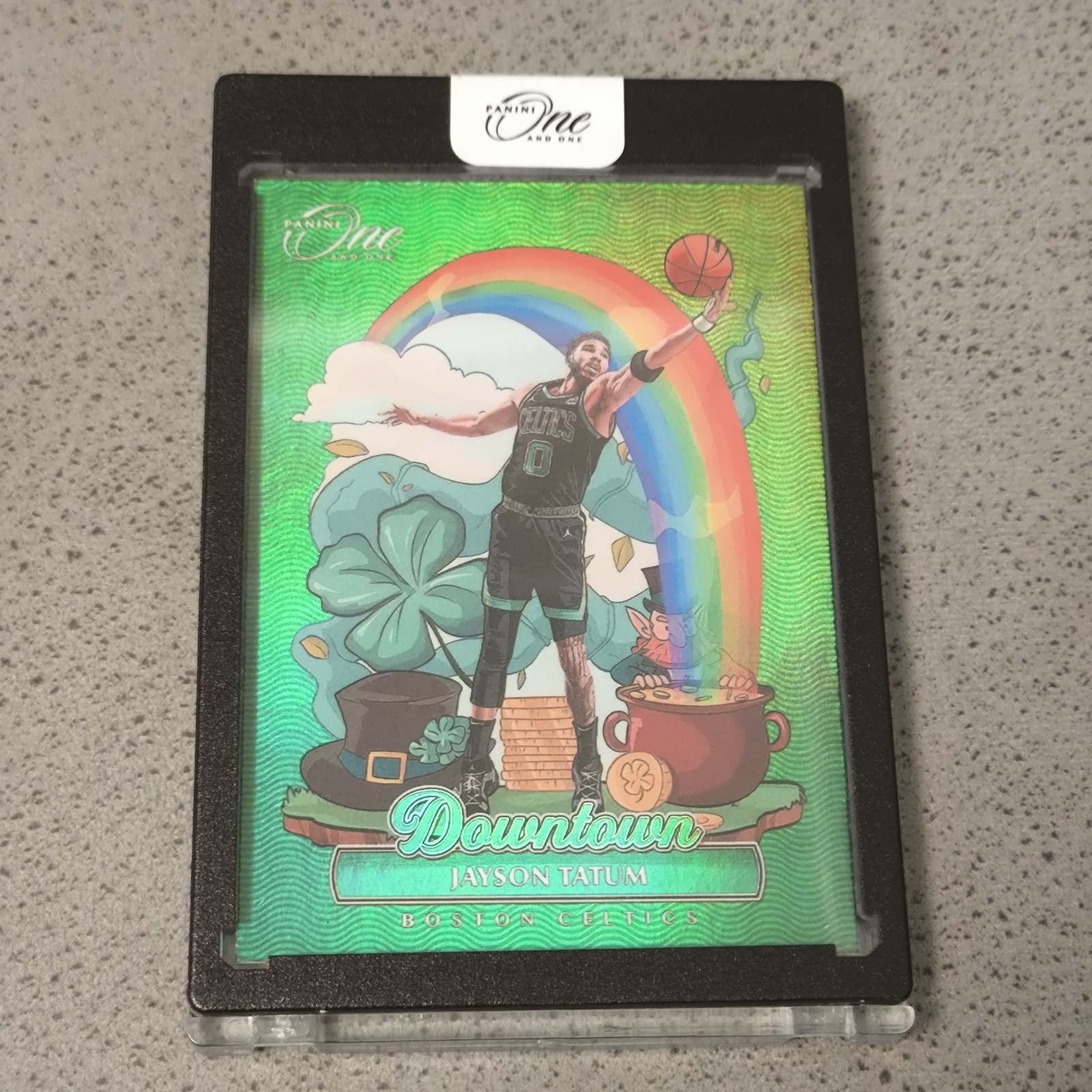 2022-23 Panini One And One JAYSON TATUM Downtown Celtics #2