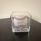Yogi Berra New York Yankees Autographed Baseball DM Sports World Authenticated