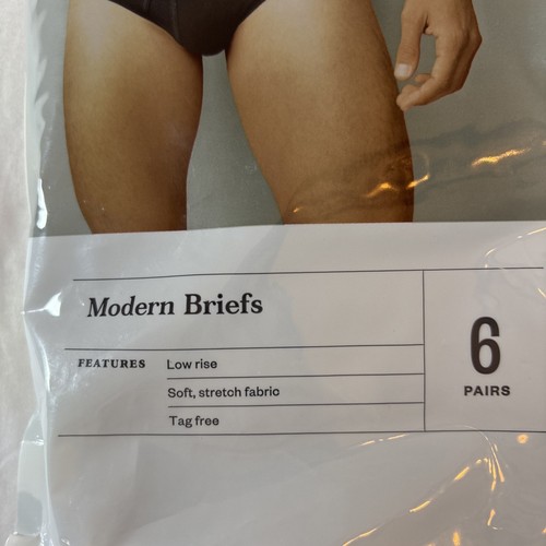 Goodfellow & Co Mens Classic Briefs 6 Pair Size XX-Large 44-46 Underwear XXL - Picture 2 of 5