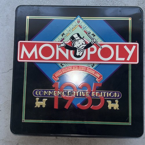 Parker Brothers Monopoly 1935 Commemorative Edition (1985) Tin Box
