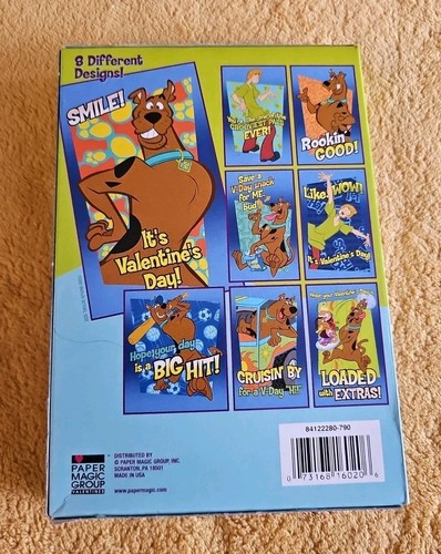 Scooby Doo Valentinstag Karten Kit (32 enthalten) Neu Versiegelt Paper Magic 2007 - Bild 2 von 4