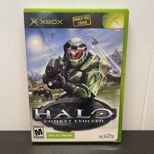 Halo: Combat Evolved (2001) - Xbox - Not For Resale Edition - Tested - Complete