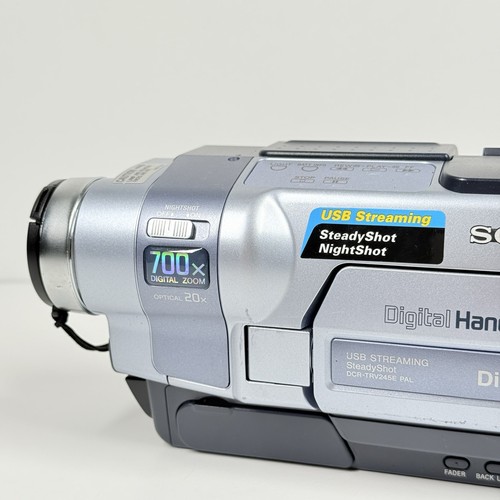Sony Handycam DCR-TRV245E PAL Camcorder Video Camera Hi8 Digital8 Video Transfer - Picture 2 of 15