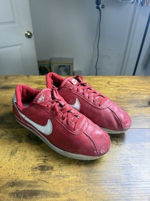 Vintage 90s 1990 Red Nike Cortez VTG Jordan Shoes 900507SH Sz 9.5 Running Rare