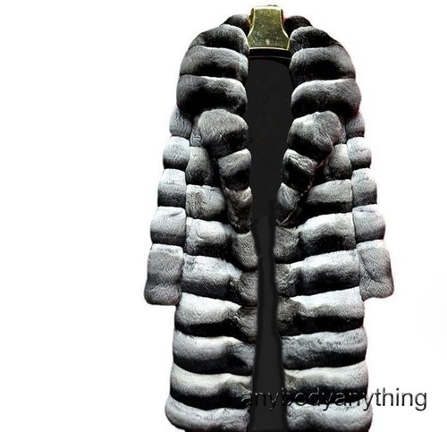 Men's Winter Collar Faux Fur Mens Overcoat Zebra Pattern Large Size Furry Coats - Picture 6 of 9