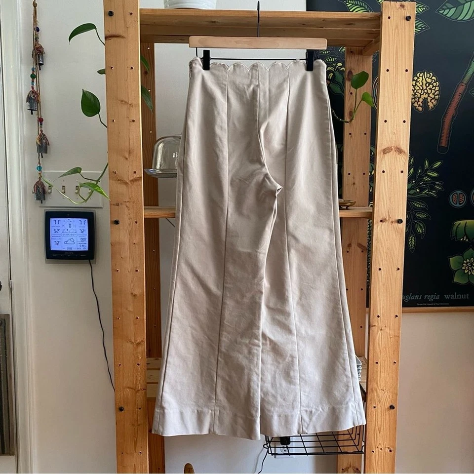 Pantalones Pantalones Marciano by Guess Pierna Ancha Cintura Vieira Tostado Caqui 6 Foto 3 de 4