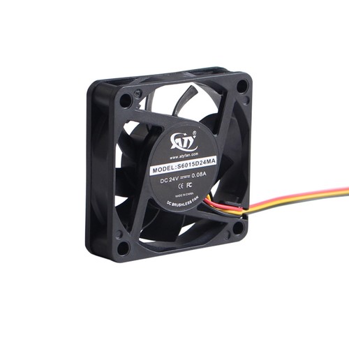 Drukarka 3D 6025 24V wentylator chłodzący 3350 obr./min akcesoria do CREALITY K1/K1 MAX - Zdjęcie 4 z 8