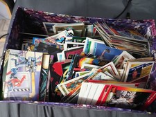 Large Lot Of Unsorted Baseball & Action Figure Cards. Vintage Original Condition