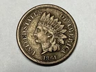 1861 Indian Head Penny Small Cent Excellent with Full Liberty See Photos #2