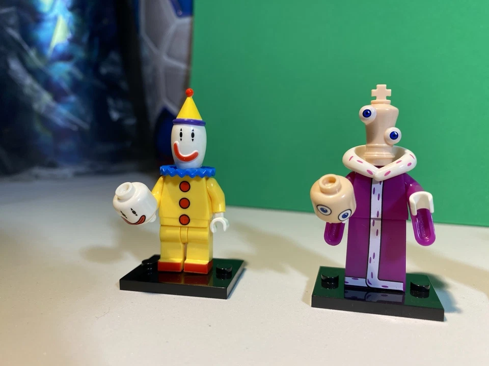 ¡Minifiguras personalizadas de ladrillo el increíble circo digital! Kaine, Zooble, Jax Etc ¡NUEVO! Foto 3 de 4