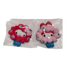 2set New Japan Expo 2025 My Melody Hello Kitty Osaka Expo Sanrio Plush Keychain