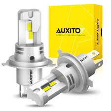 Pair H4 9003 Hb2 Led Headlight Bulbs Kit High Low Beam Super Bright 6500k White
