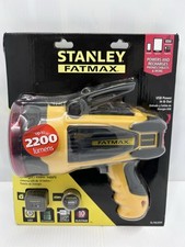 STANLEY FATMAX SL10LEDS Rechargeable 2200 Lumen LED Spotlight Flashlight *NEW*