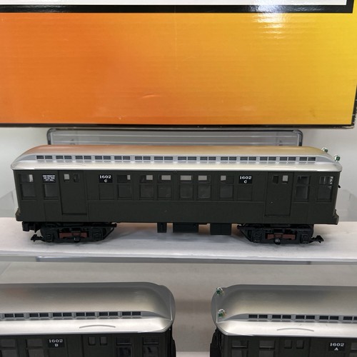 MTH RailKing 30-2759-1 New York Transit Green Q Type 3Car Subway Set PS.2 O Used - Picture 7 of 20