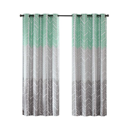 Adel Blackout Bedroom, Casual Window Living Room, Family, Geometric Grommet R... - Picture 8 of 8