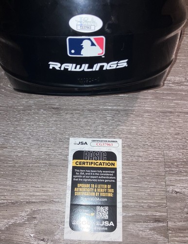 NICK CASTELLANOS SIGNED AUTOGRAPHED PHILADELPHIA PHILLIES F/S BATTING HELMET JSA - Picture 2 of 2