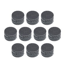 100 Pcs 1-Inch Hook and Loop Sanding Disc Wet / Dry Silicon Carbide 100 Grit 0.17 per gallon