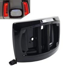 Curved License Plate Frame Wlight For Harley Touring Street Road Glide 2023-25