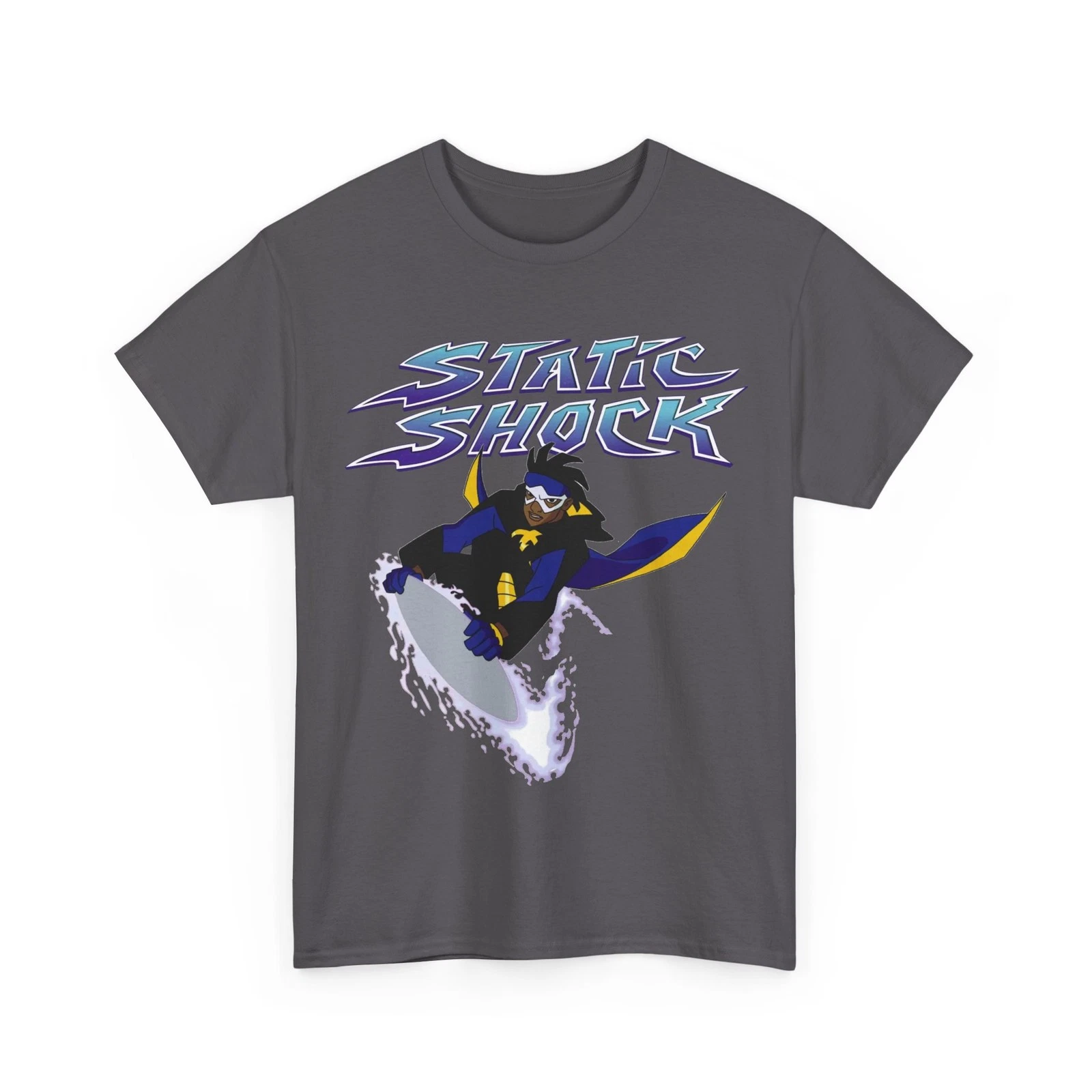 Static Shock T-Shirt - Milestone Comics - WB - DC Comics - Virgil Hawskin