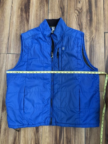 IZOD PerformX Down Style Fill Puffer Vest Jacket Mens XXL Royal blue - Picture 5 of 6