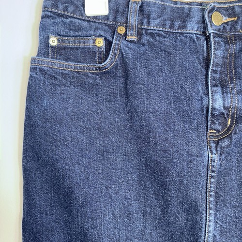 Lauren Ralph Lauren Jeans Co Jeansrock - dunkle Waschung - gerader Rock - Größe 10 - Bild 4 von 8