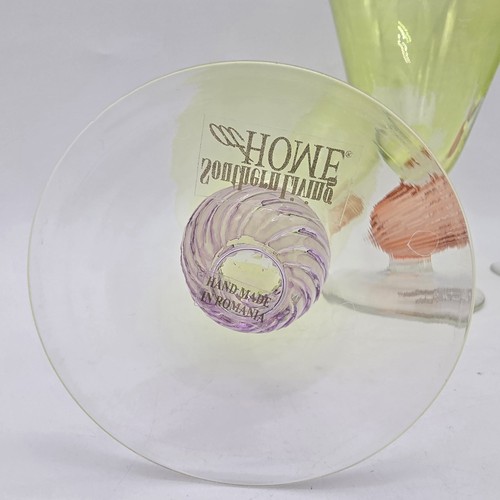 Southern Living SOC3 TANGO Iced Tea Glass 6 1/4" Green Goblet 4 Set - Picture 22 of 24