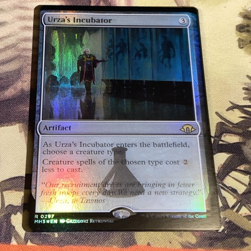Urza’s Incubator X1 Mtg Modern Horizons 3 Nm Foil - Picture 1 of 3