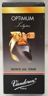 NEW VANDOREN OPTIMUM LC08P TENOR SAX LIGATURE WITH PLASTIC CAP, GOLD FINISH