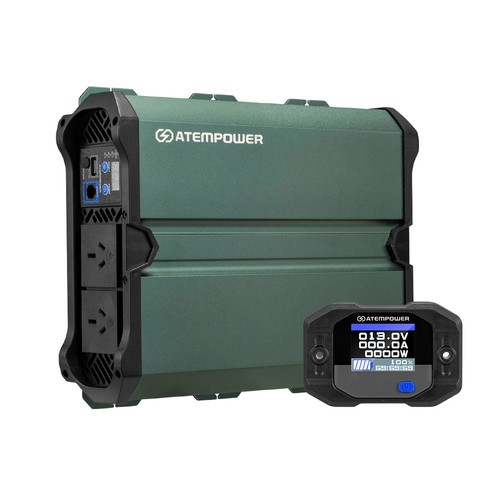 Atem Power Pure Sine Wave Inverter 1000W/1500W/2000W/2500W Remote 12V to 240V - Picture 11 of 55